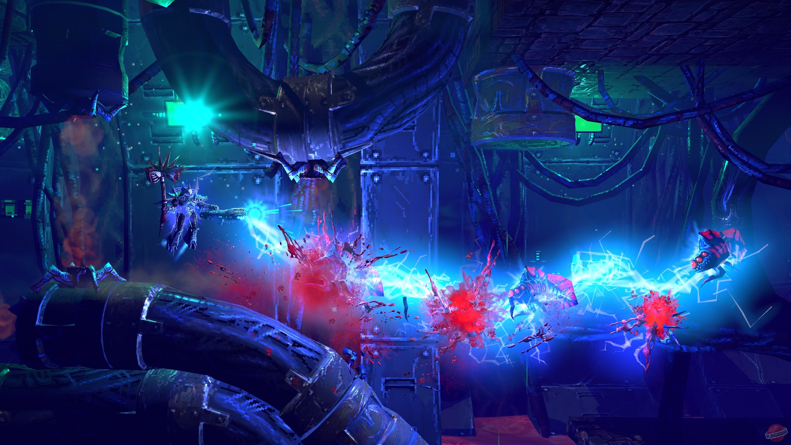 Скриншот из игры Valfaris: Mecha Therion - 58