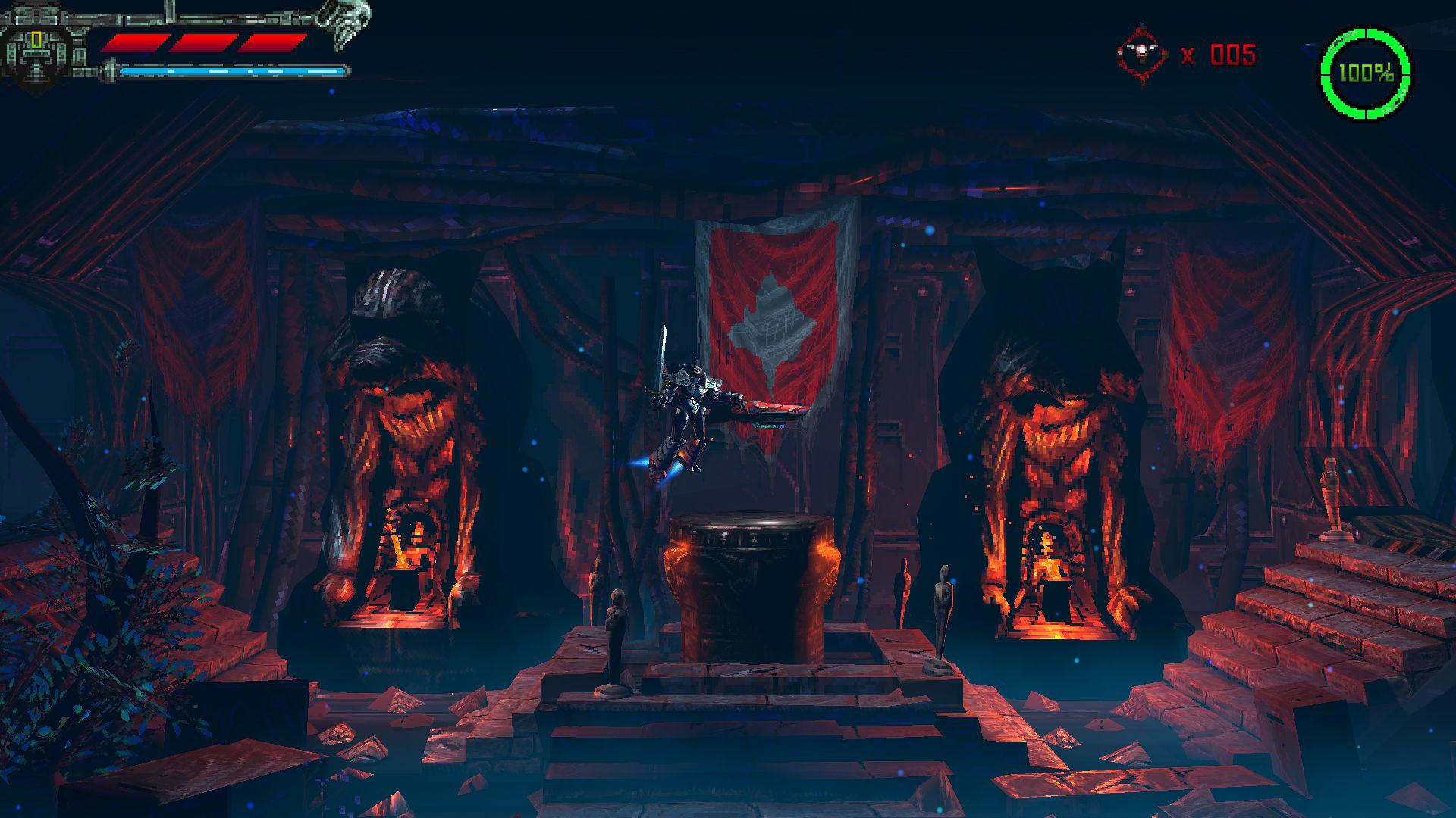 Скриншот из игры Valfaris: Mecha Therion - 5