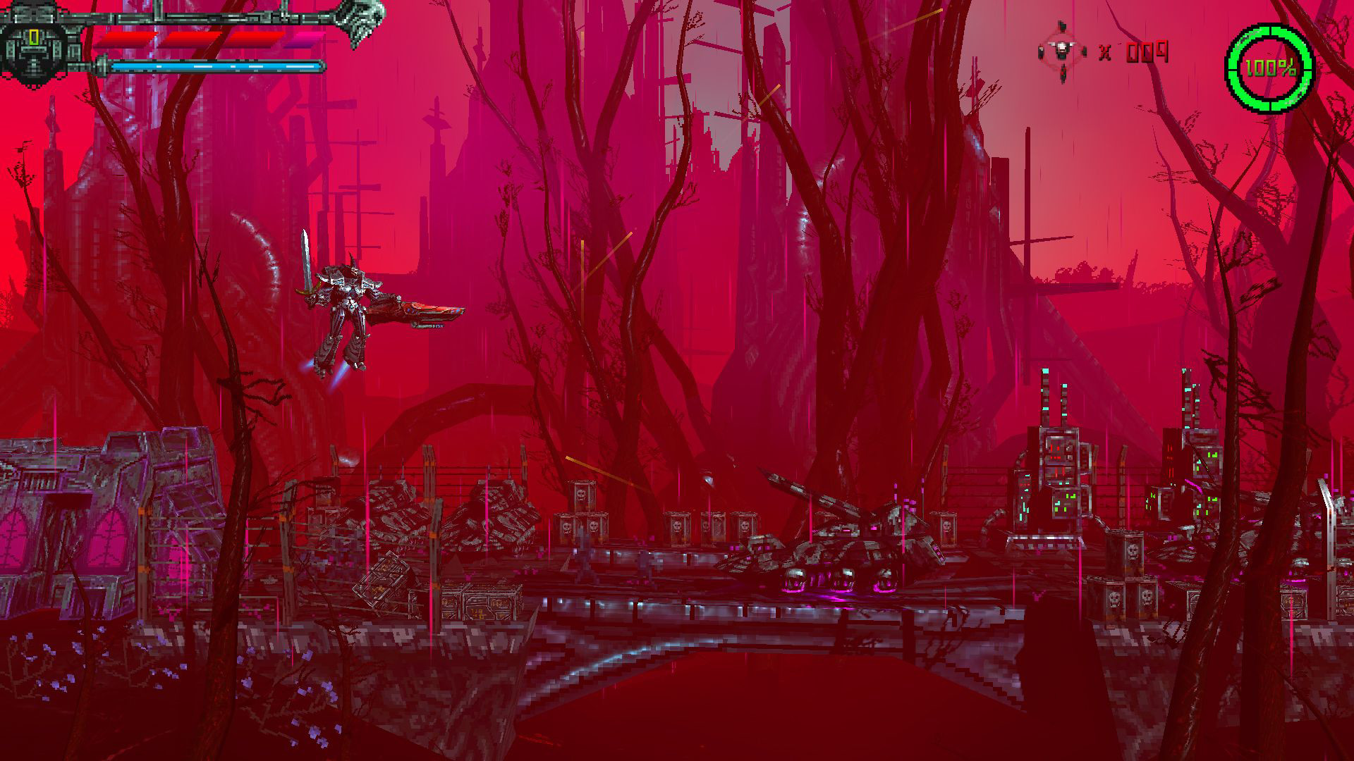 Скриншот из игры Valfaris: Mecha Therion - 7