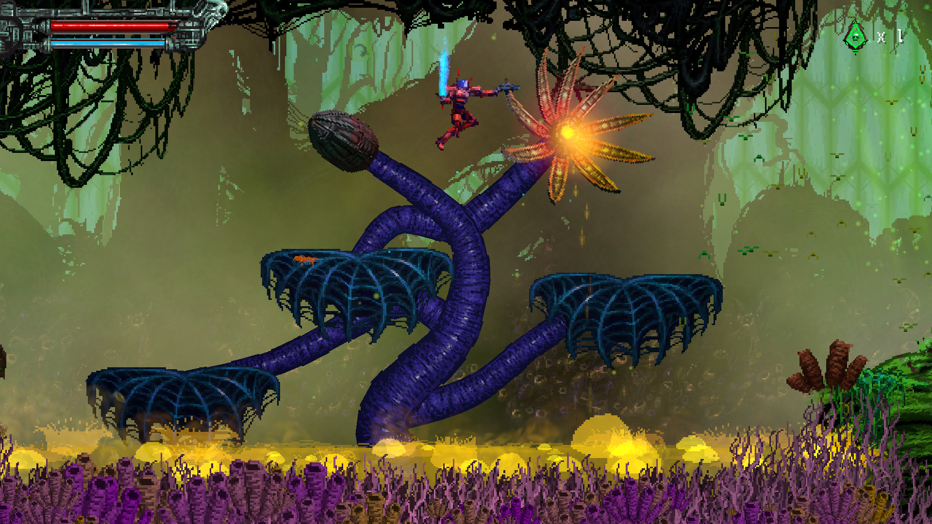 Скриншот из игры Valfaris - 51