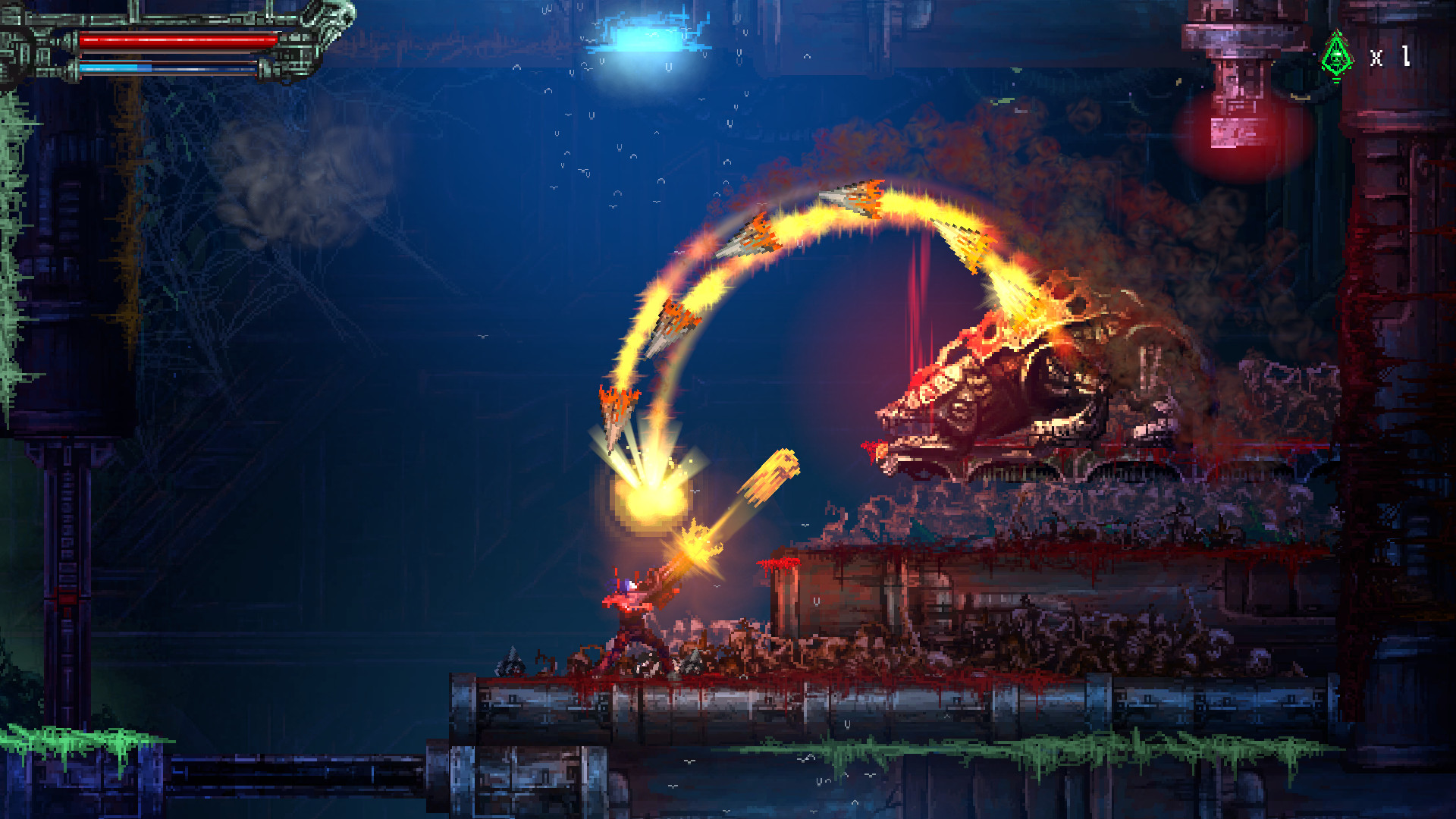 Скриншот из игры Valfaris - 11