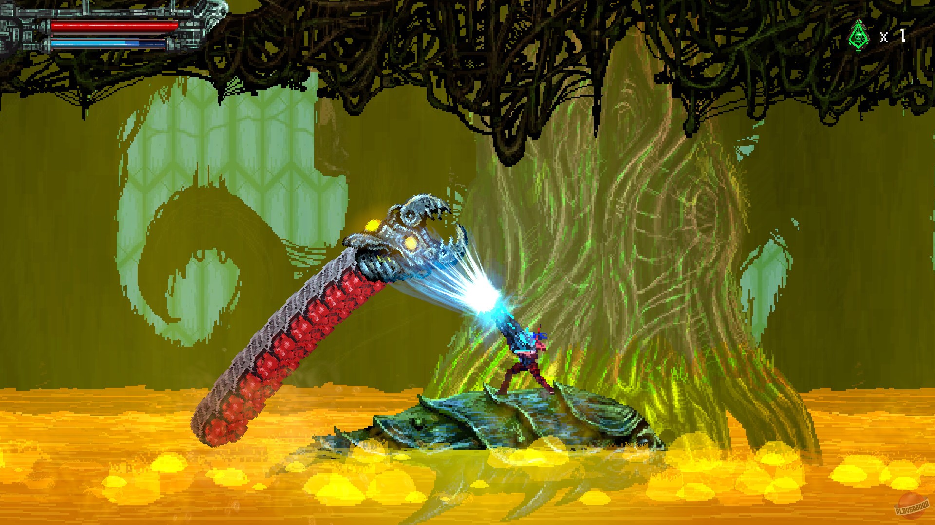 Скриншот из игры Valfaris - 12