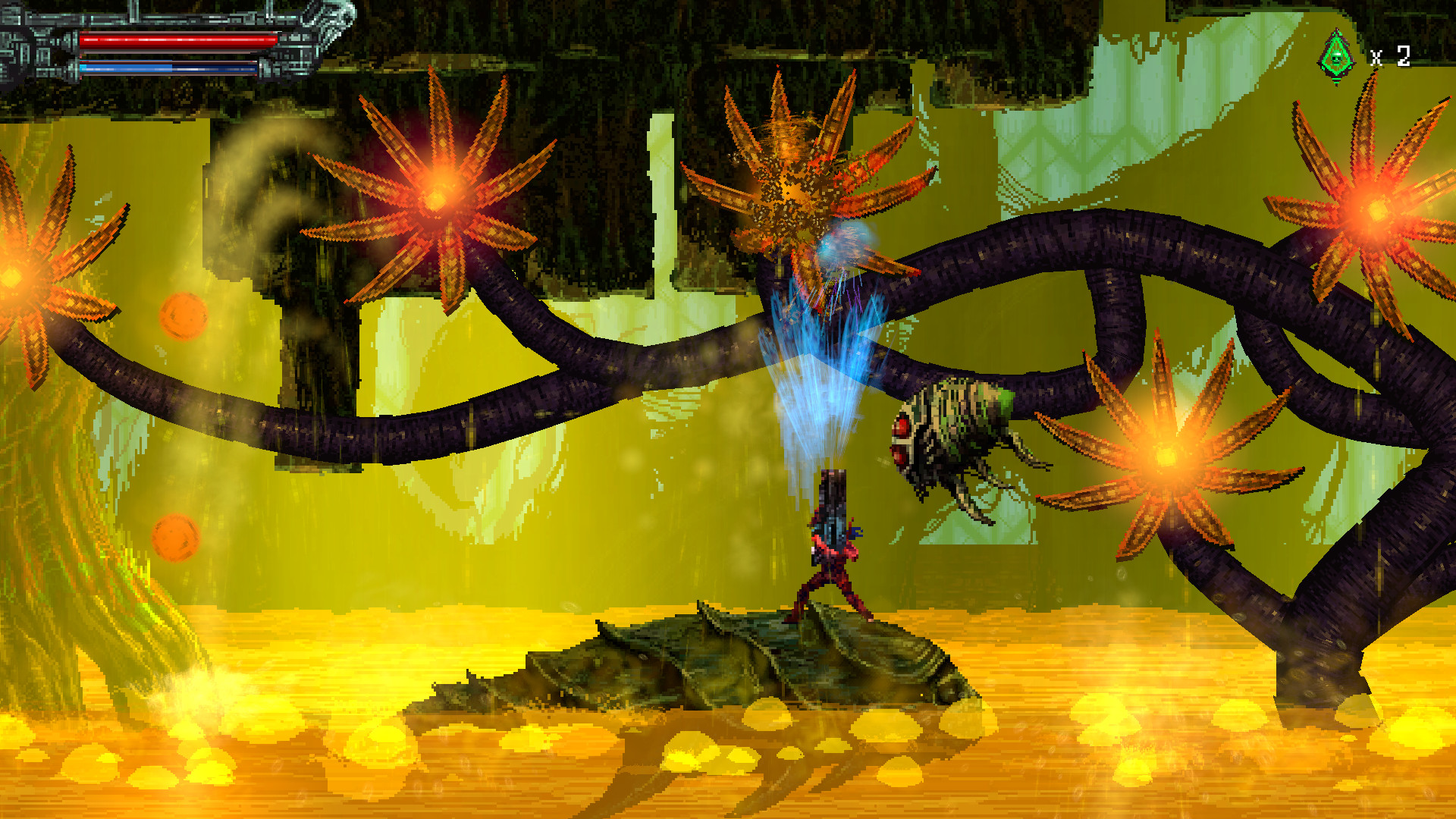 Скриншот из игры Valfaris - 32