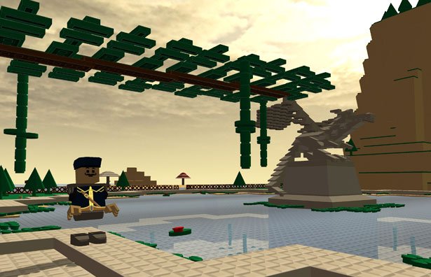 Скриншот из игры Blockland - 1