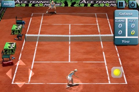 Скриншот из игры Ace Tennis 2010 Online - 1