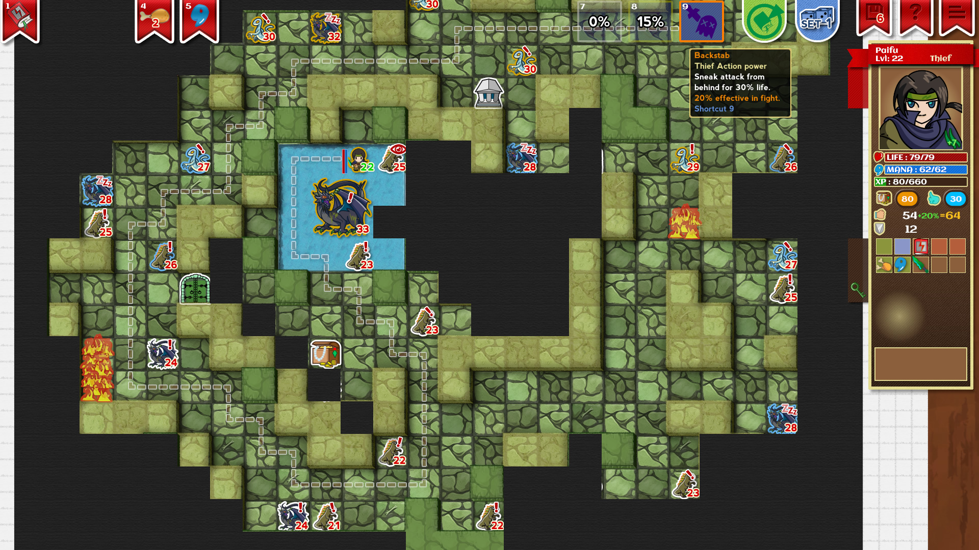 Скриншот из игры Paper Dungeons - 49