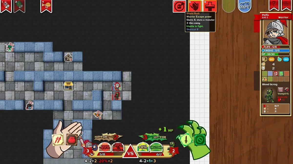 Скриншот из игры Paper Dungeons - 29