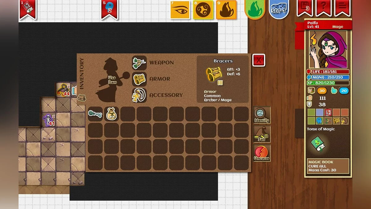 Скриншот из игры Paper Dungeons - 32