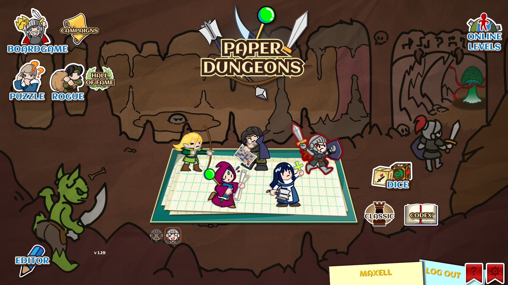 Скриншот из игры Paper Dungeons - 44