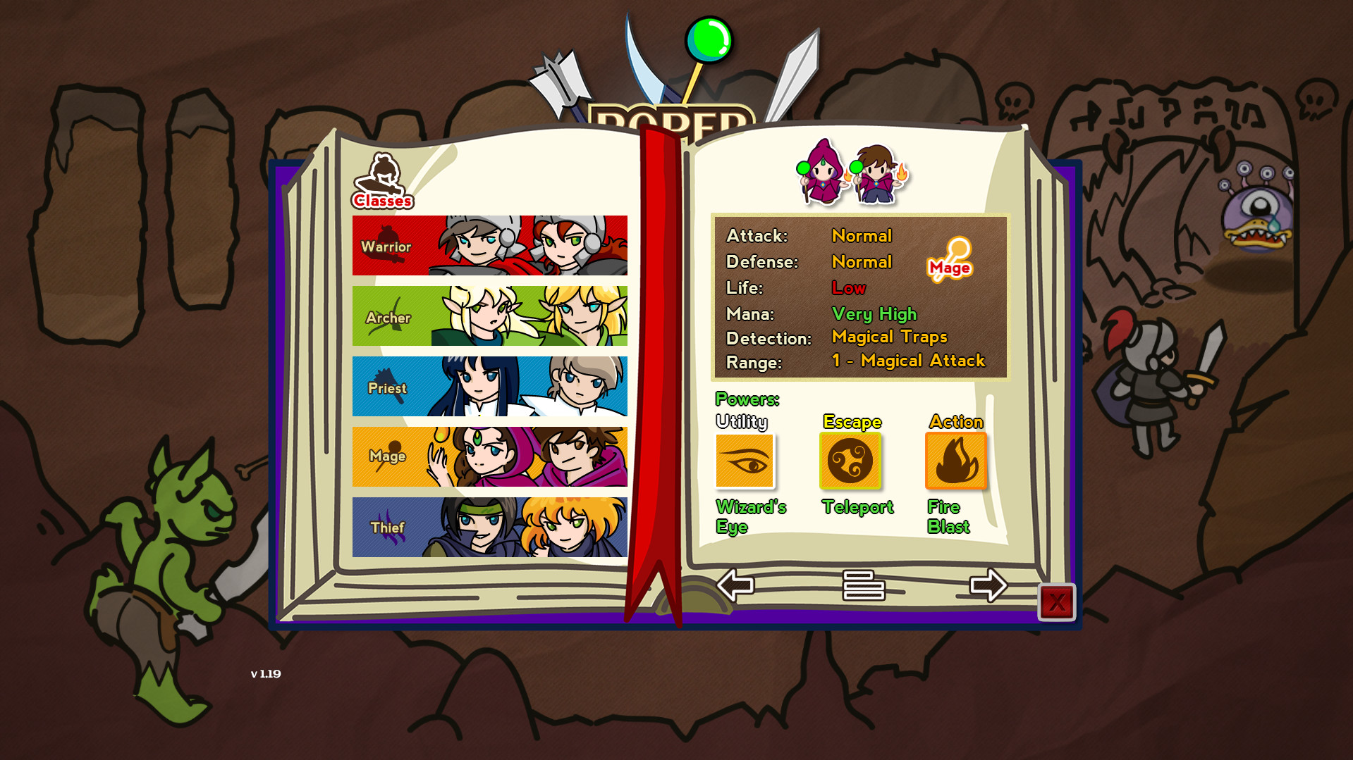 Скриншот из игры Paper Dungeons - 51