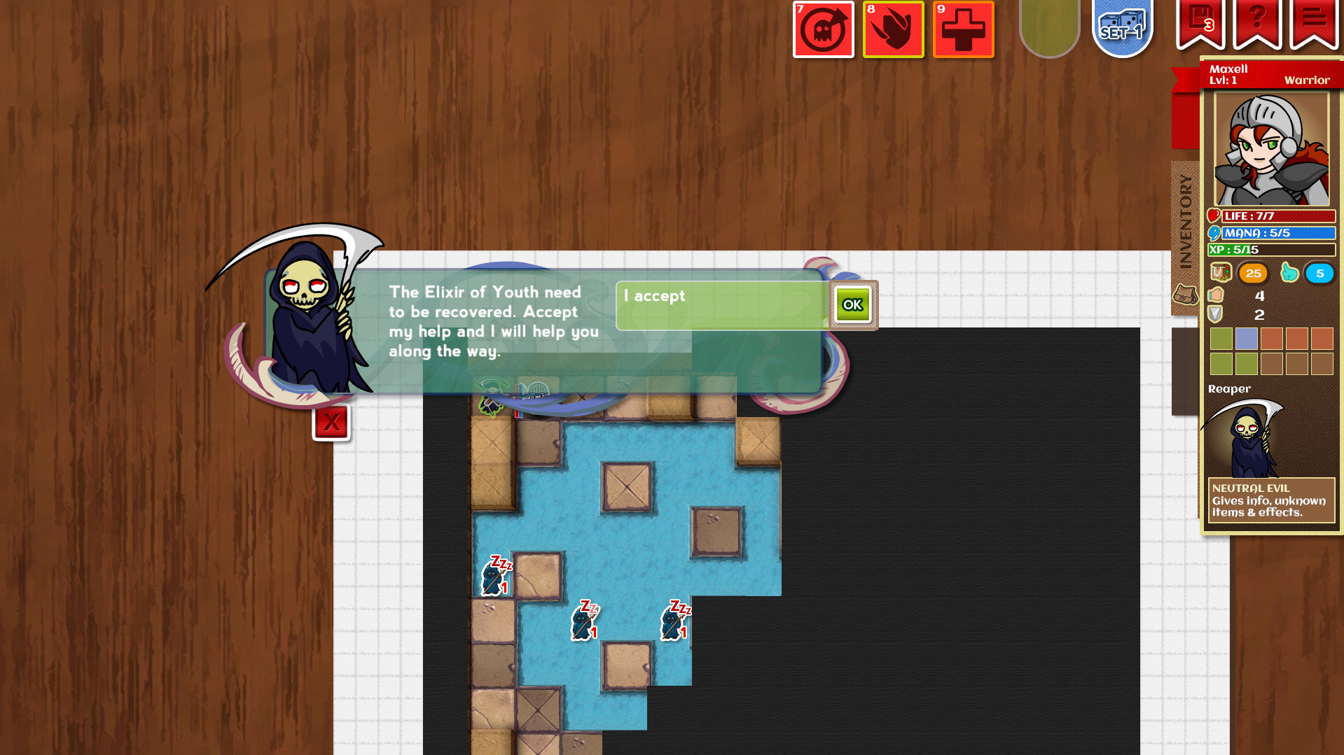 Скриншот из игры Paper Dungeons - 54