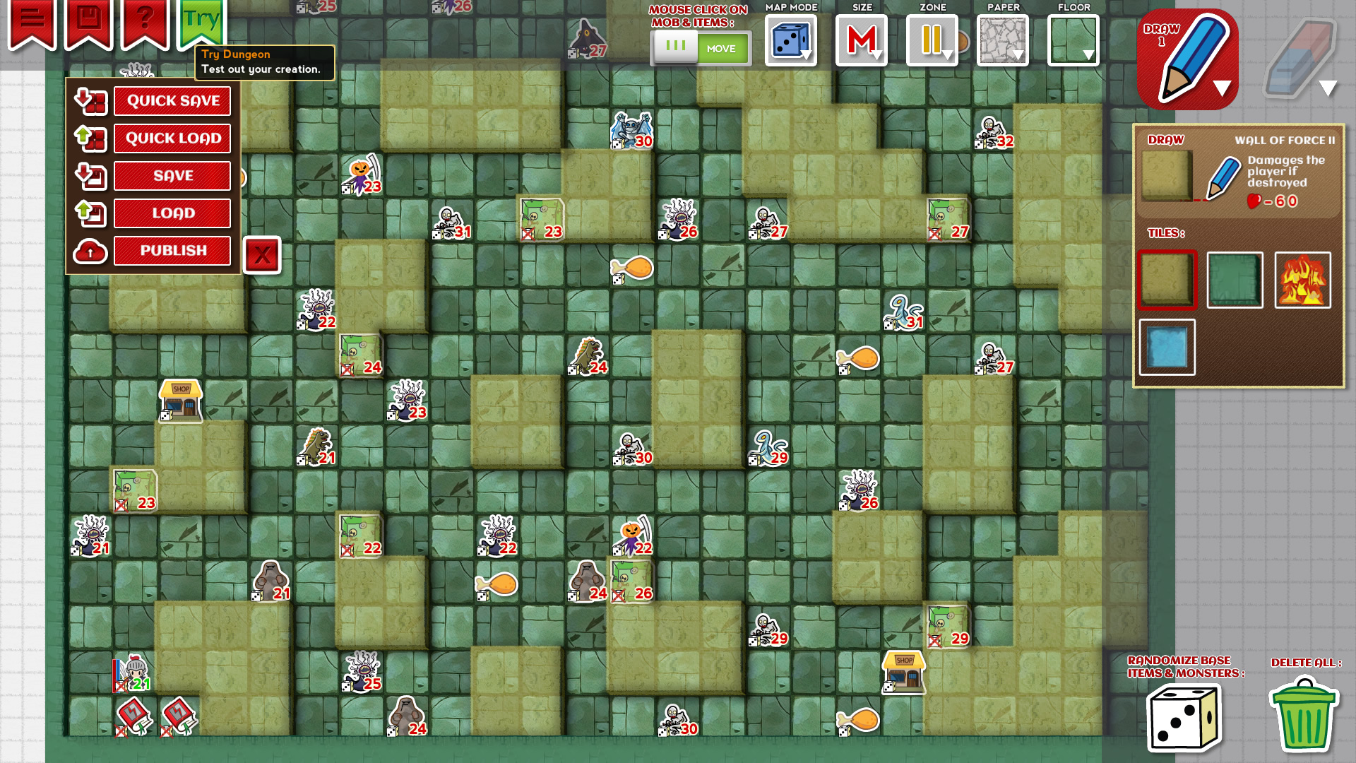 Скриншот из игры Paper Dungeons - 57