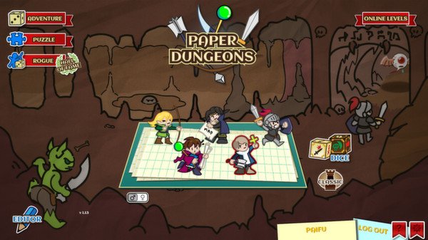 Скриншот из игры Paper Dungeons - 1