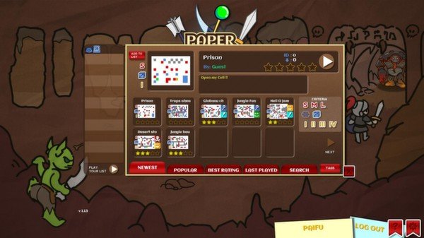 Скриншот из игры Paper Dungeons - 15