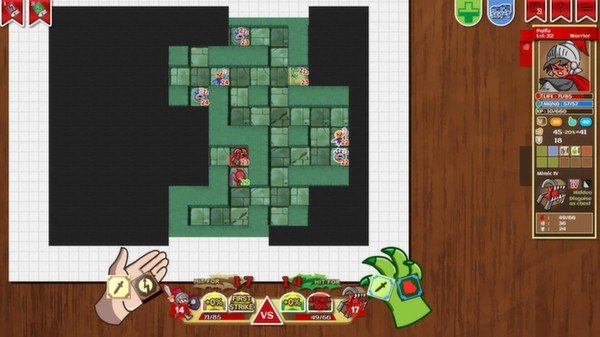 Скриншот из игры Paper Dungeons - 4