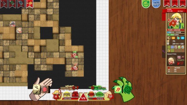 Скриншот из игры Paper Dungeons - 6