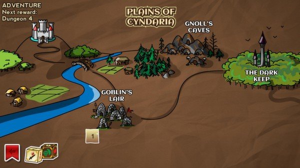 Скриншот из игры Paper Dungeons - 8