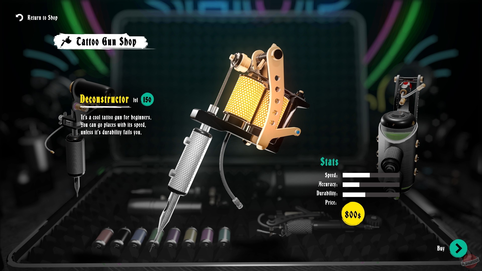 Скриншот из игры Ink Studio: Tattoo Artist Simulator - 7