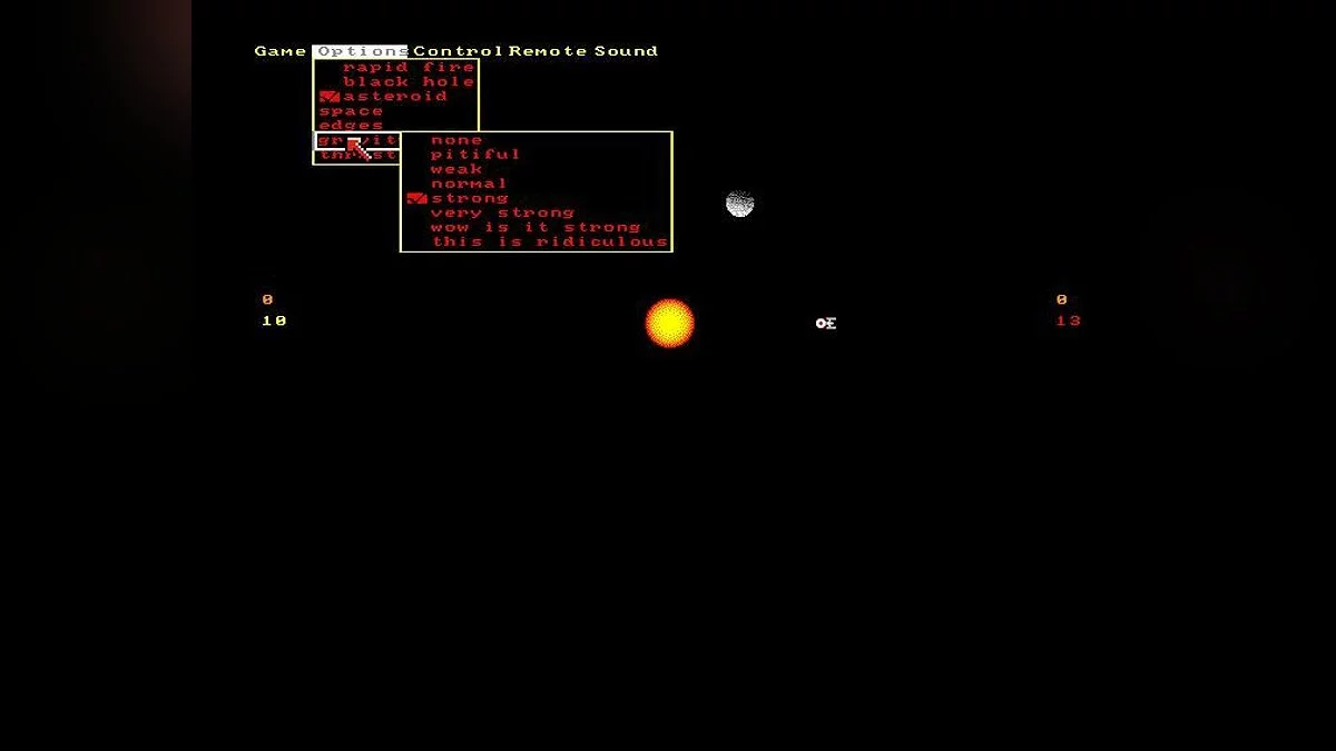 Скриншот из игры Space War - 6