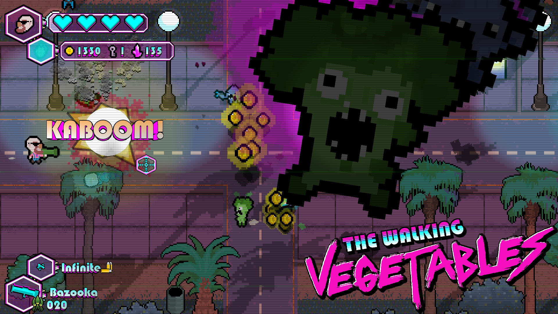 Скриншот из игры The Walking Vegetables - 15