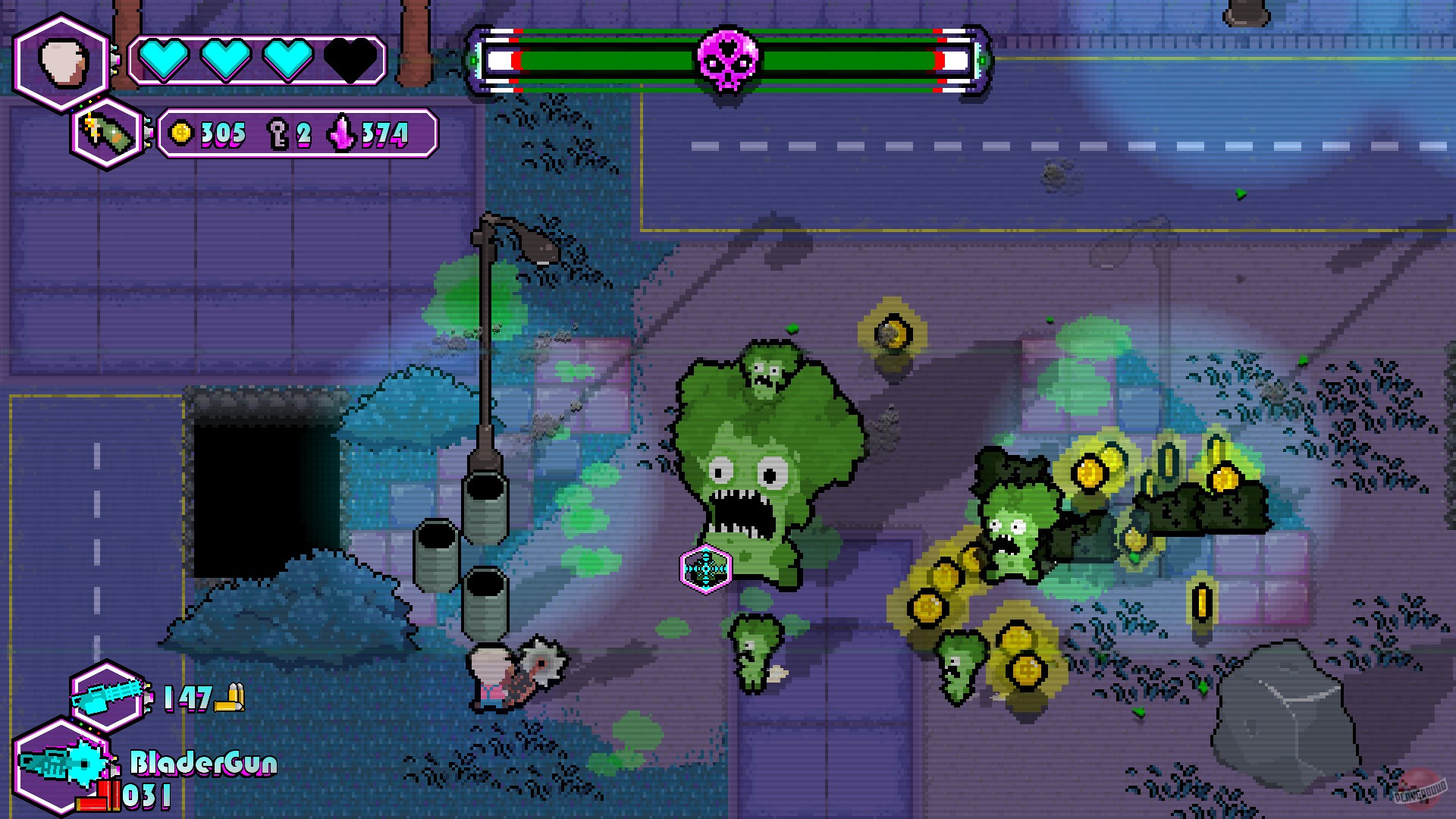 Скриншот из игры The Walking Vegetables - 12