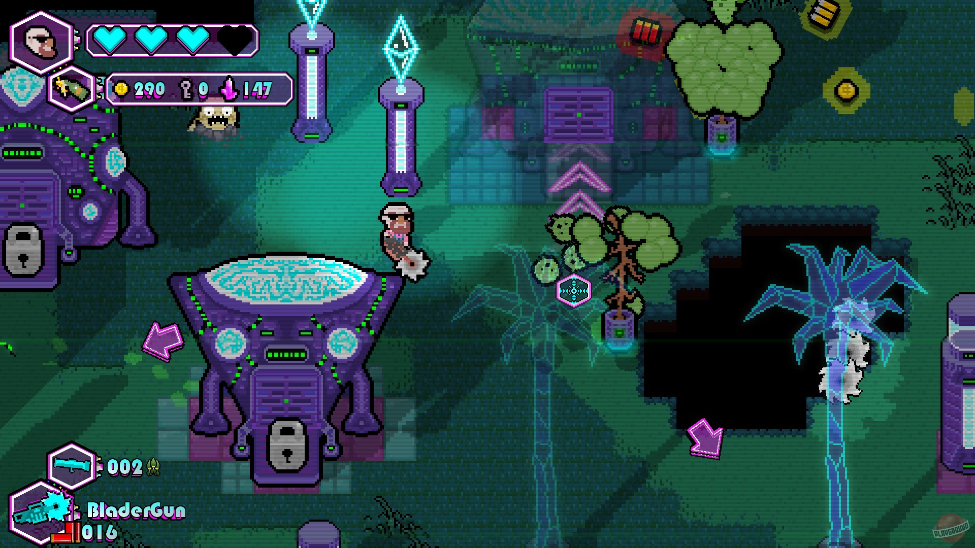 Скриншот из игры The Walking Vegetables - 3