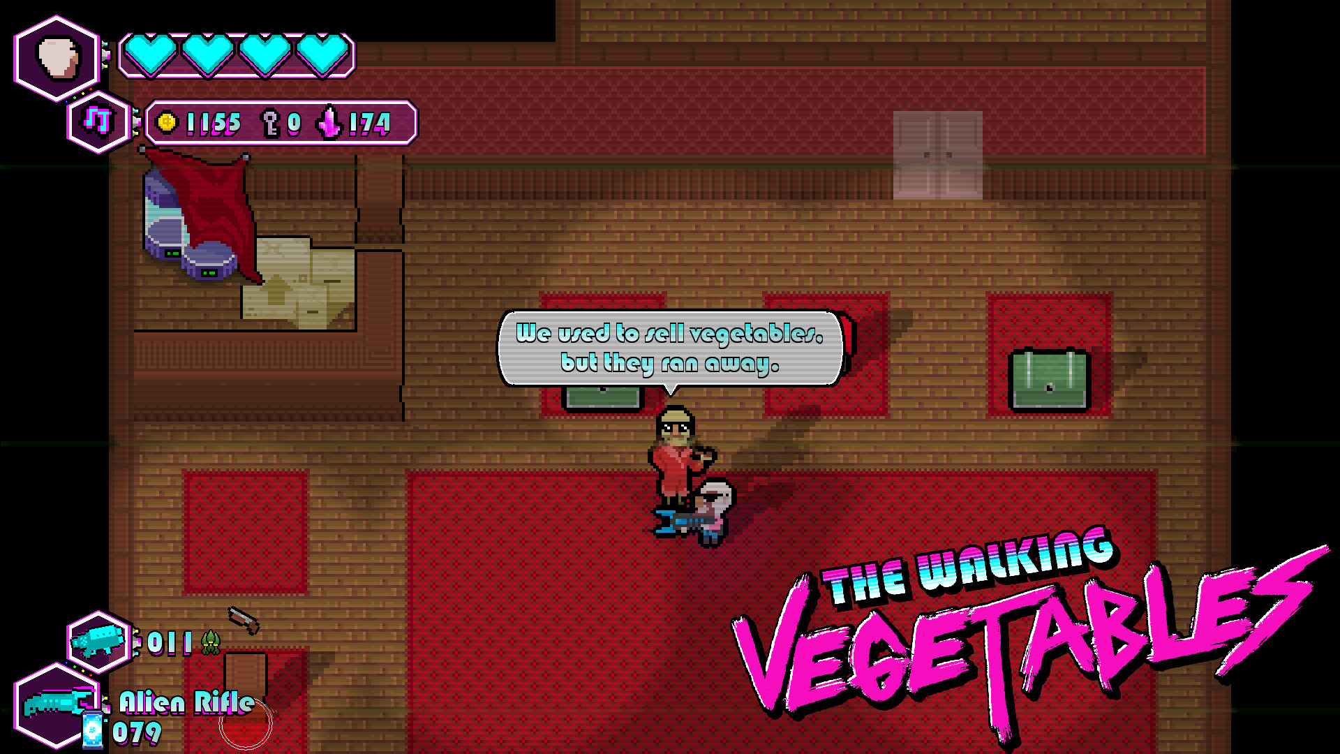 Скриншот из игры The Walking Vegetables - 5