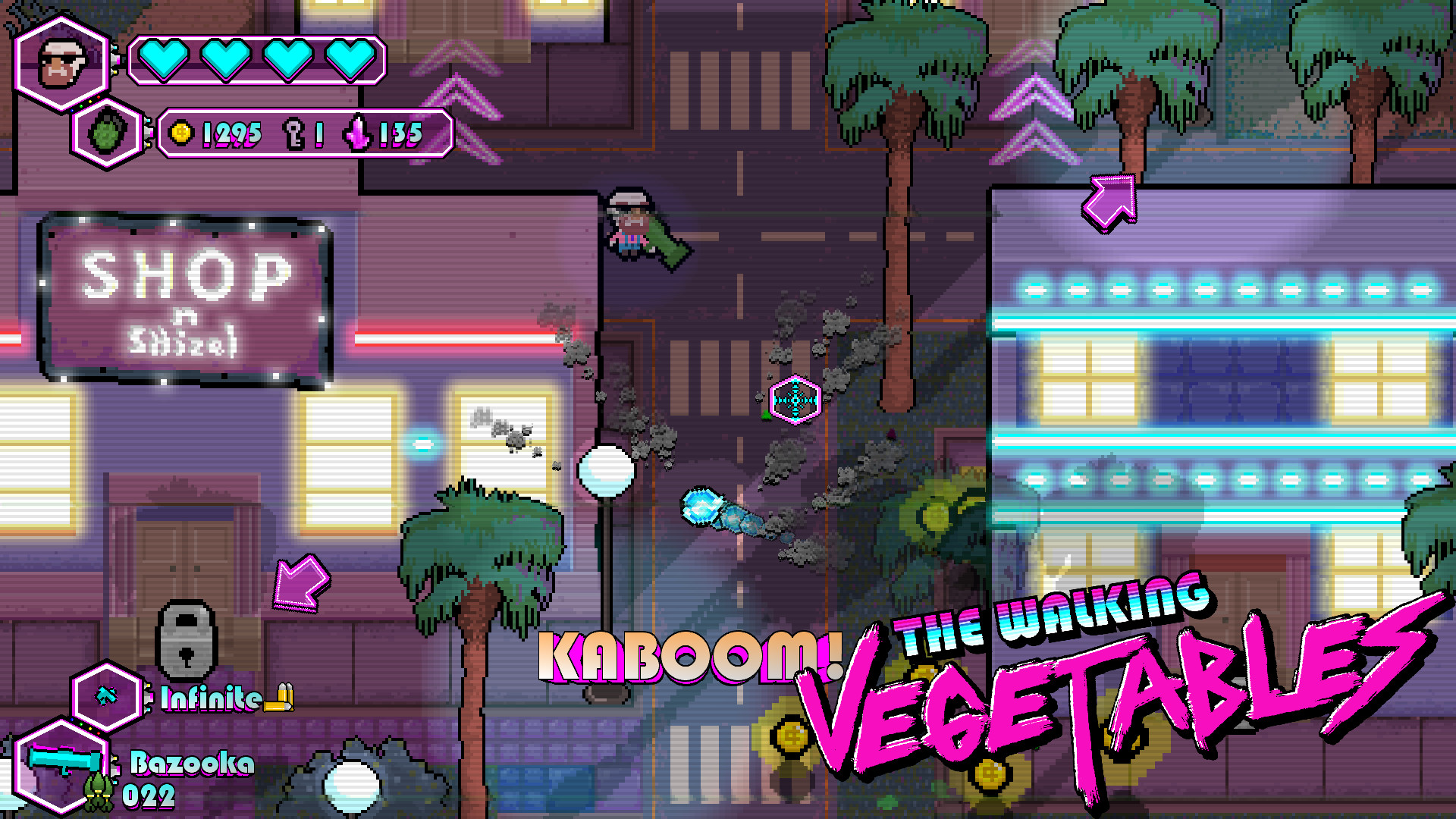 Скриншот из игры The Walking Vegetables - 9