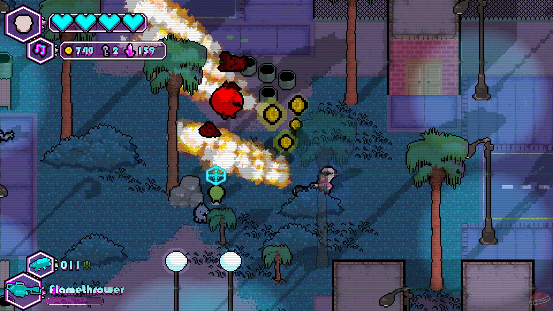 Скриншот из игры The Walking Vegetables - 6
