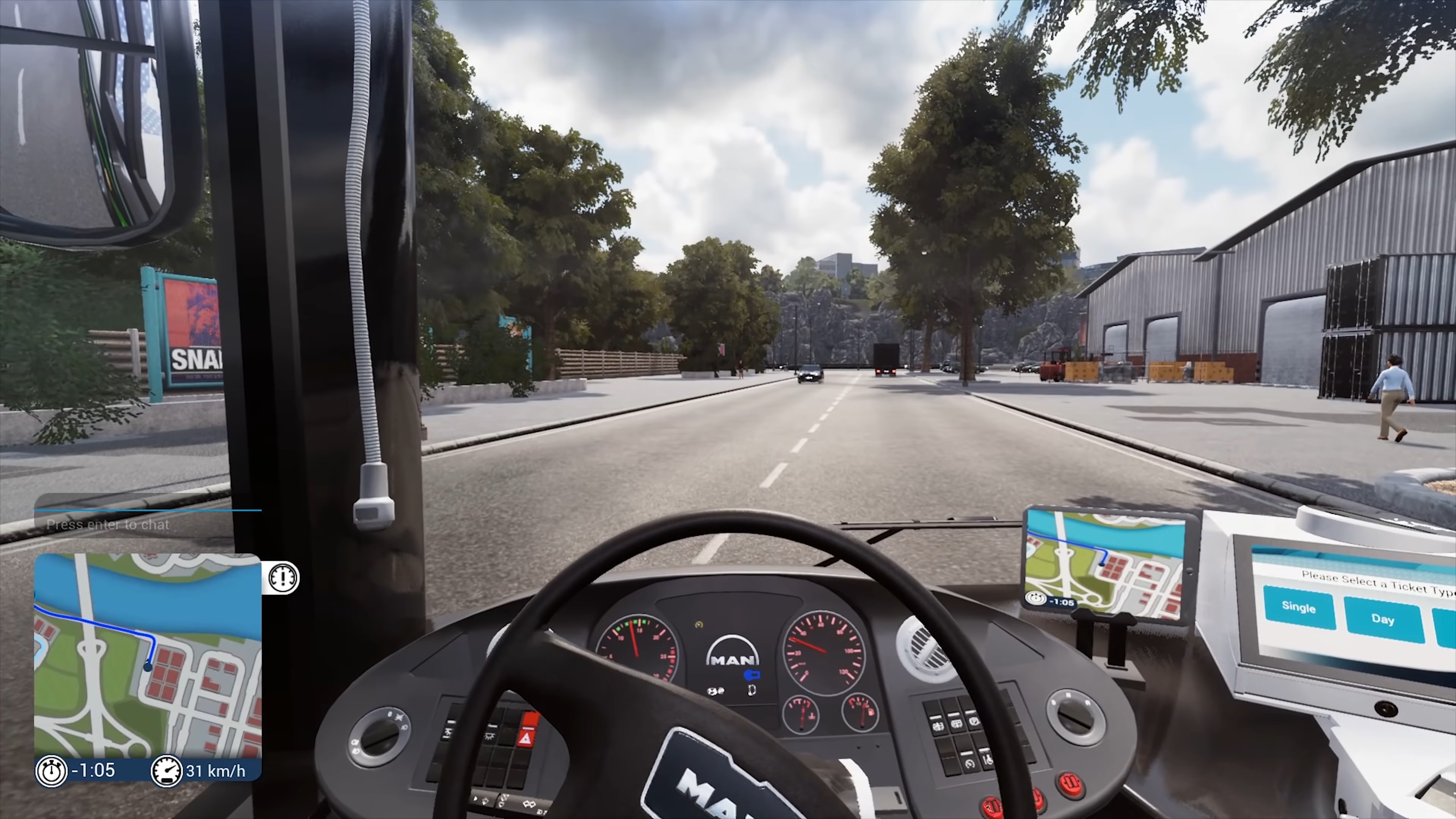 Скриншот из игры Bus Simulator 18 - 19