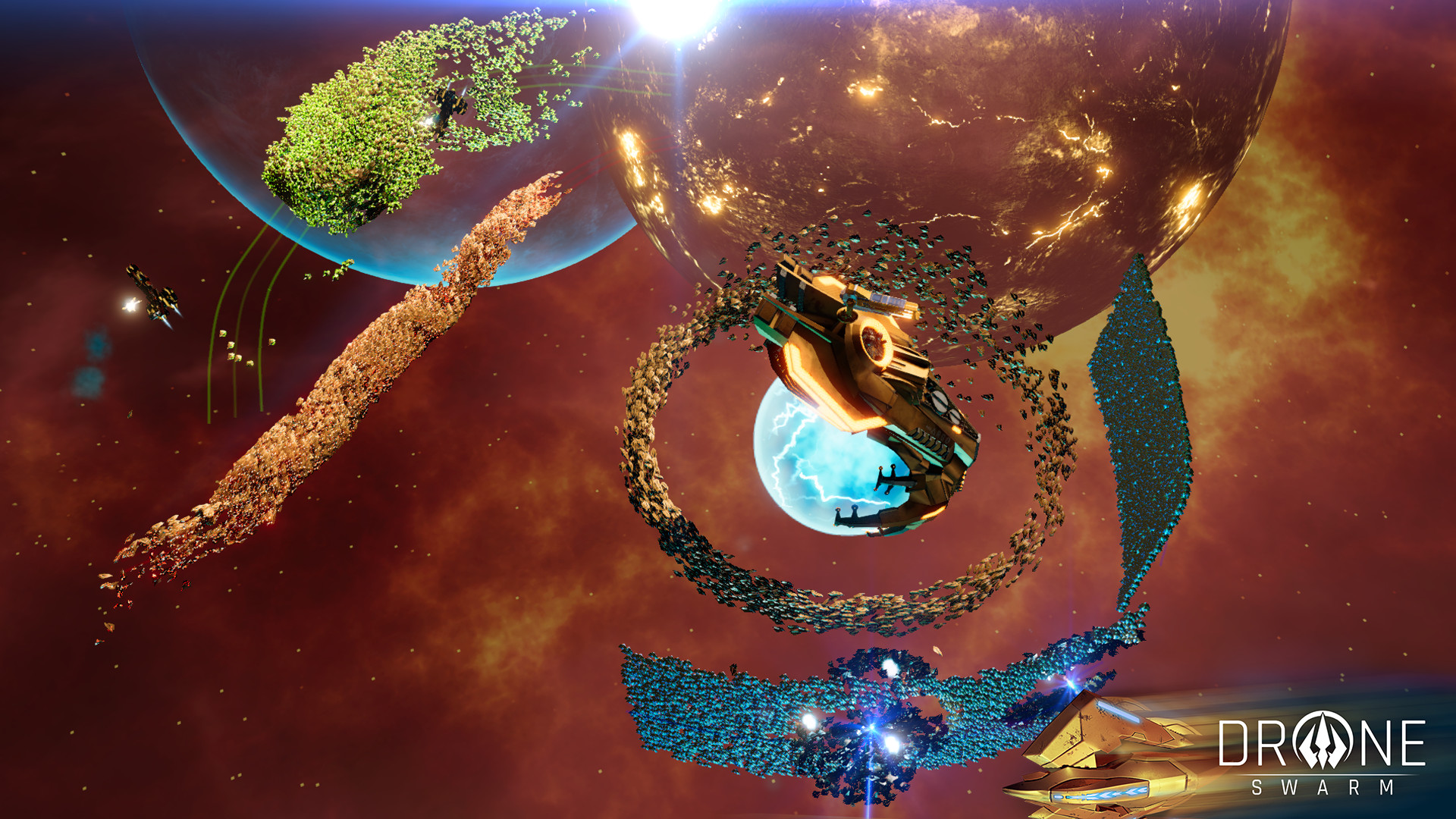 Скриншот из игры Drone Swarm - 3