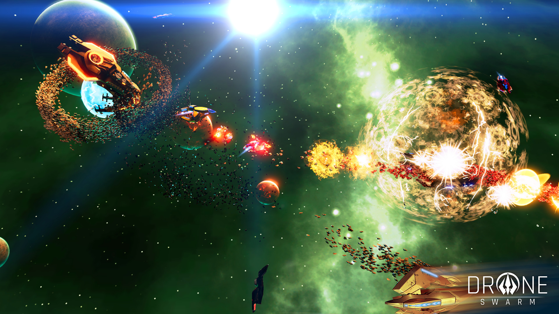 Скриншот из игры Drone Swarm - 5