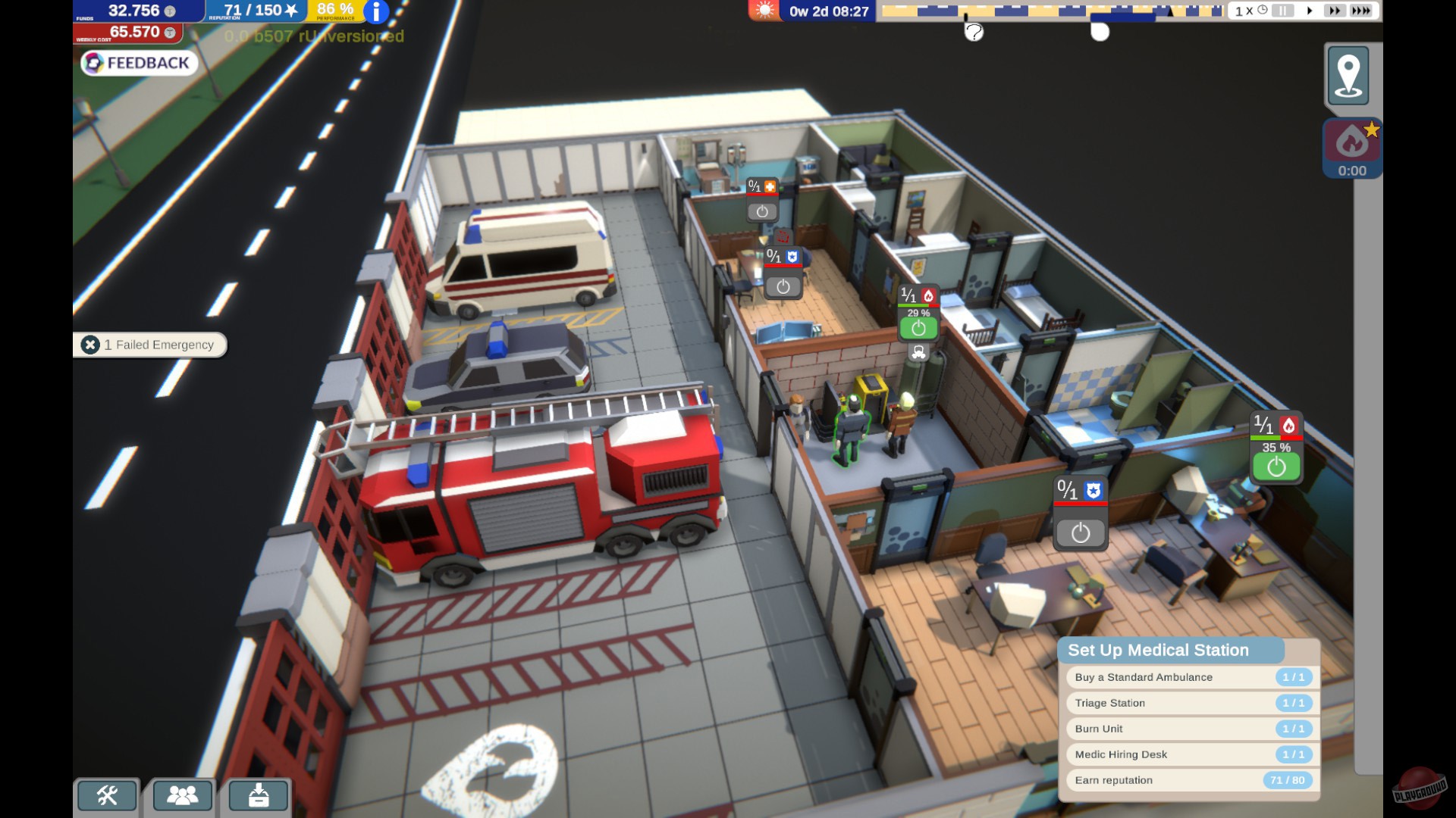 Скриншот из игры Rescue HQ - The Tycoon - 47