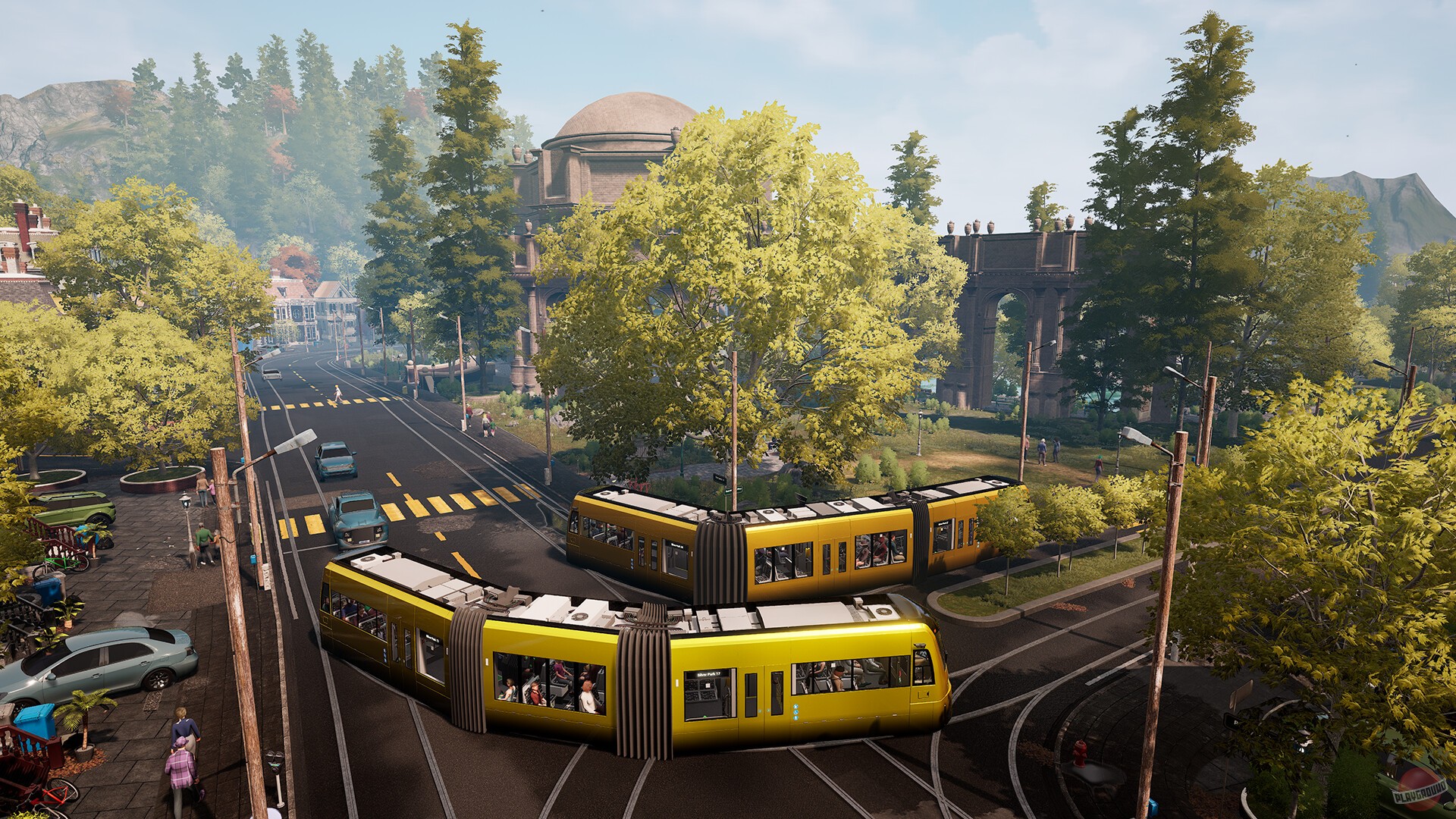 Скриншот из игры Tram Simulator: Urban Transit - 1