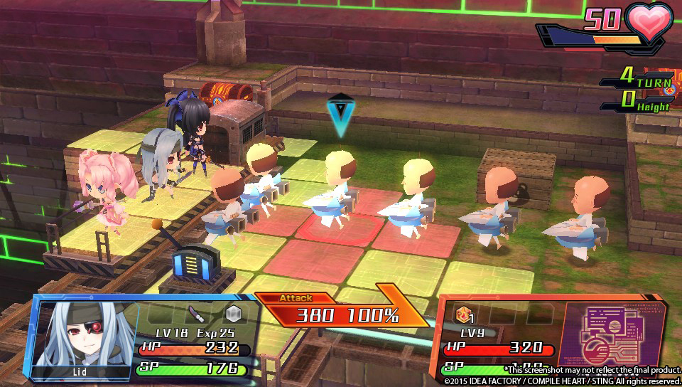 Скриншот из игры Hyperdevotion Noire: Goddess Black Heart - 50