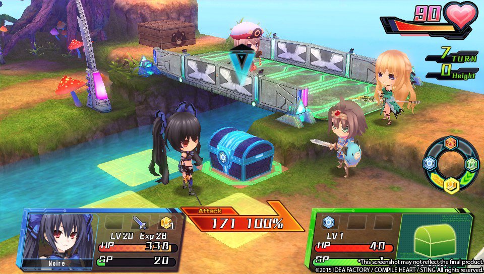 Скриншот из игры Hyperdevotion Noire: Goddess Black Heart - 19
