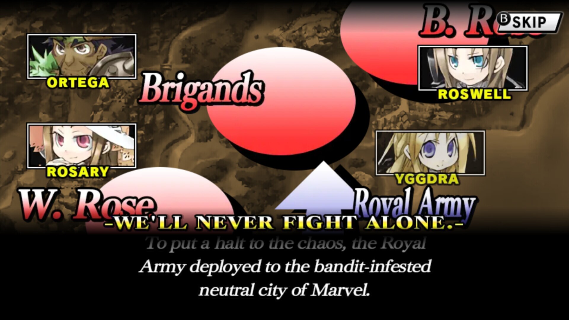 Скриншот из игры Yggdra Union - 28