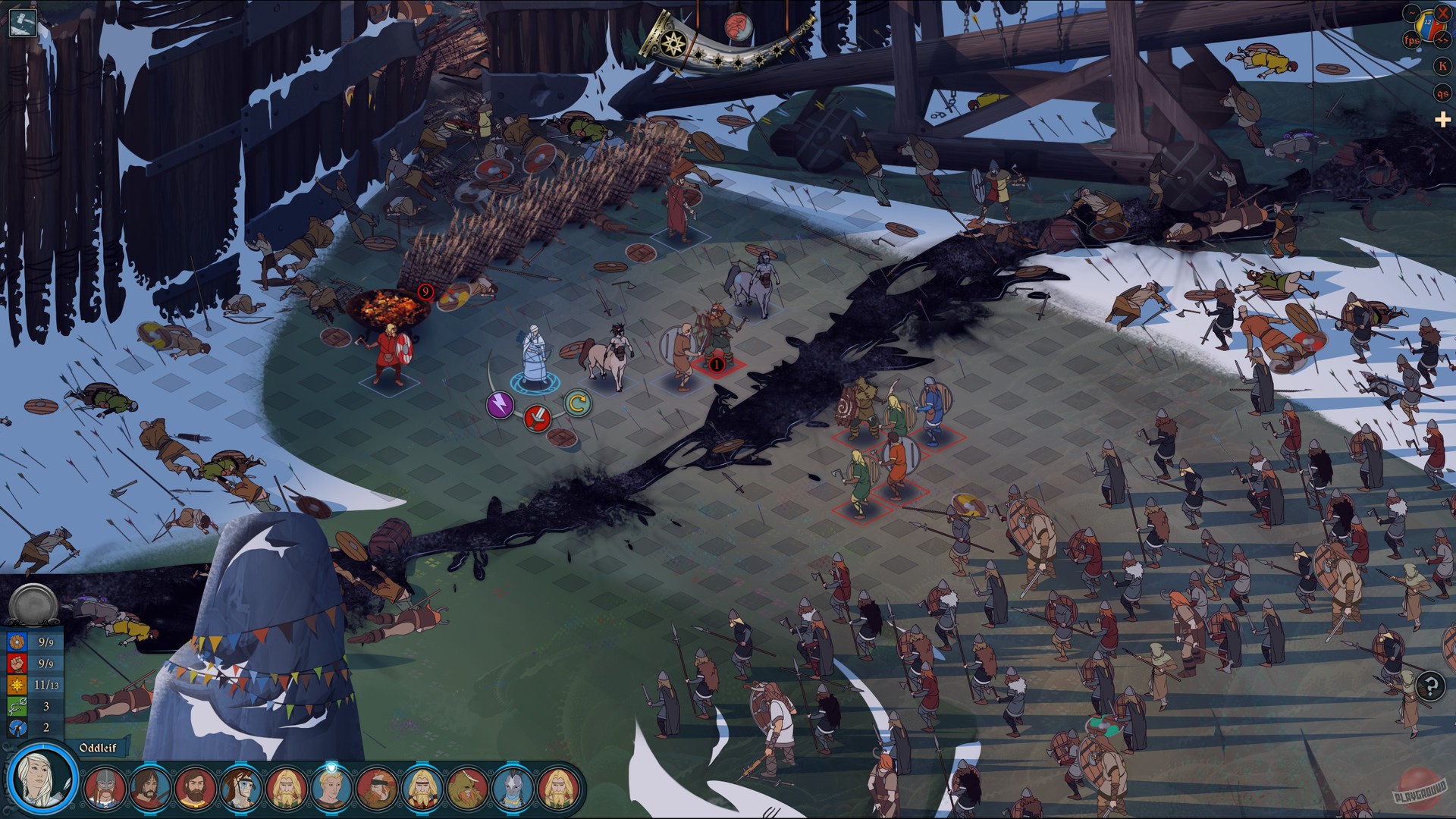 Скриншот из игры The Banner Saga 3 - 22