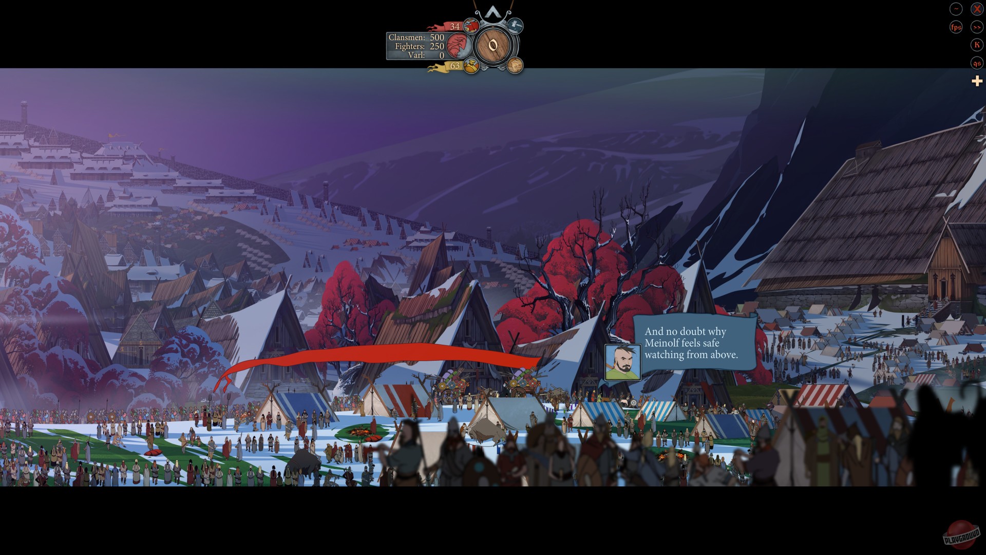 Скриншот из игры The Banner Saga 3 - 11