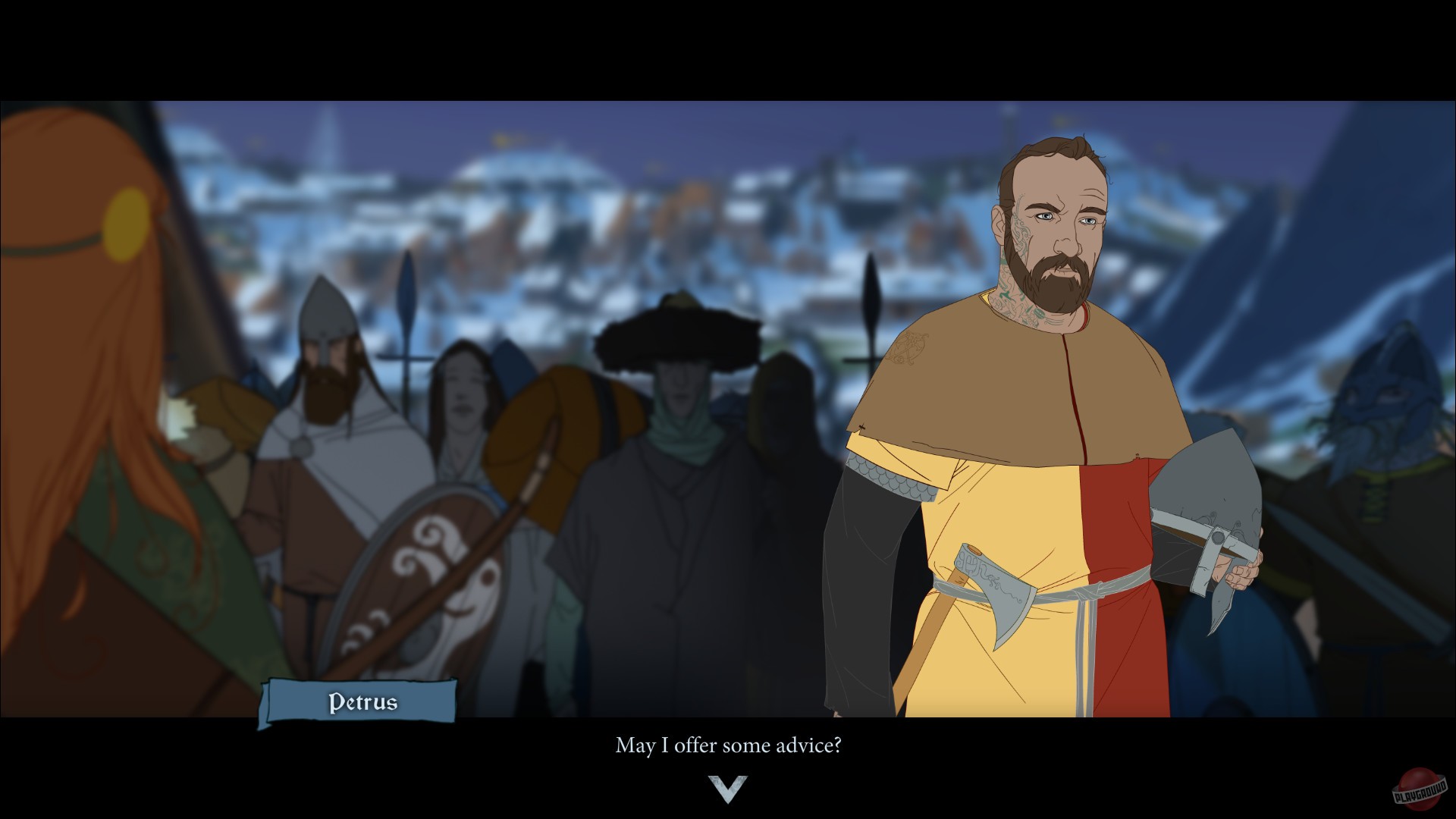 Скриншот из игры The Banner Saga 3 - 13