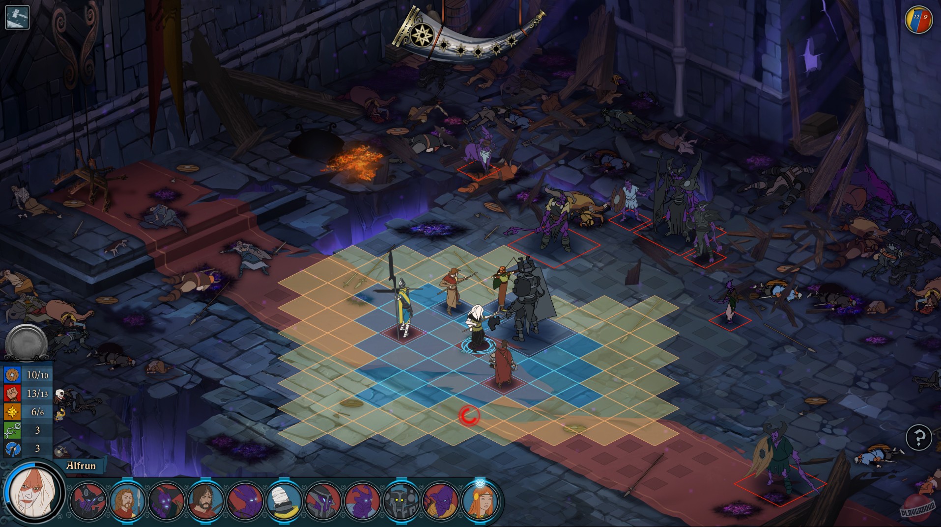 Скриншот из игры The Banner Saga 3 - 24
