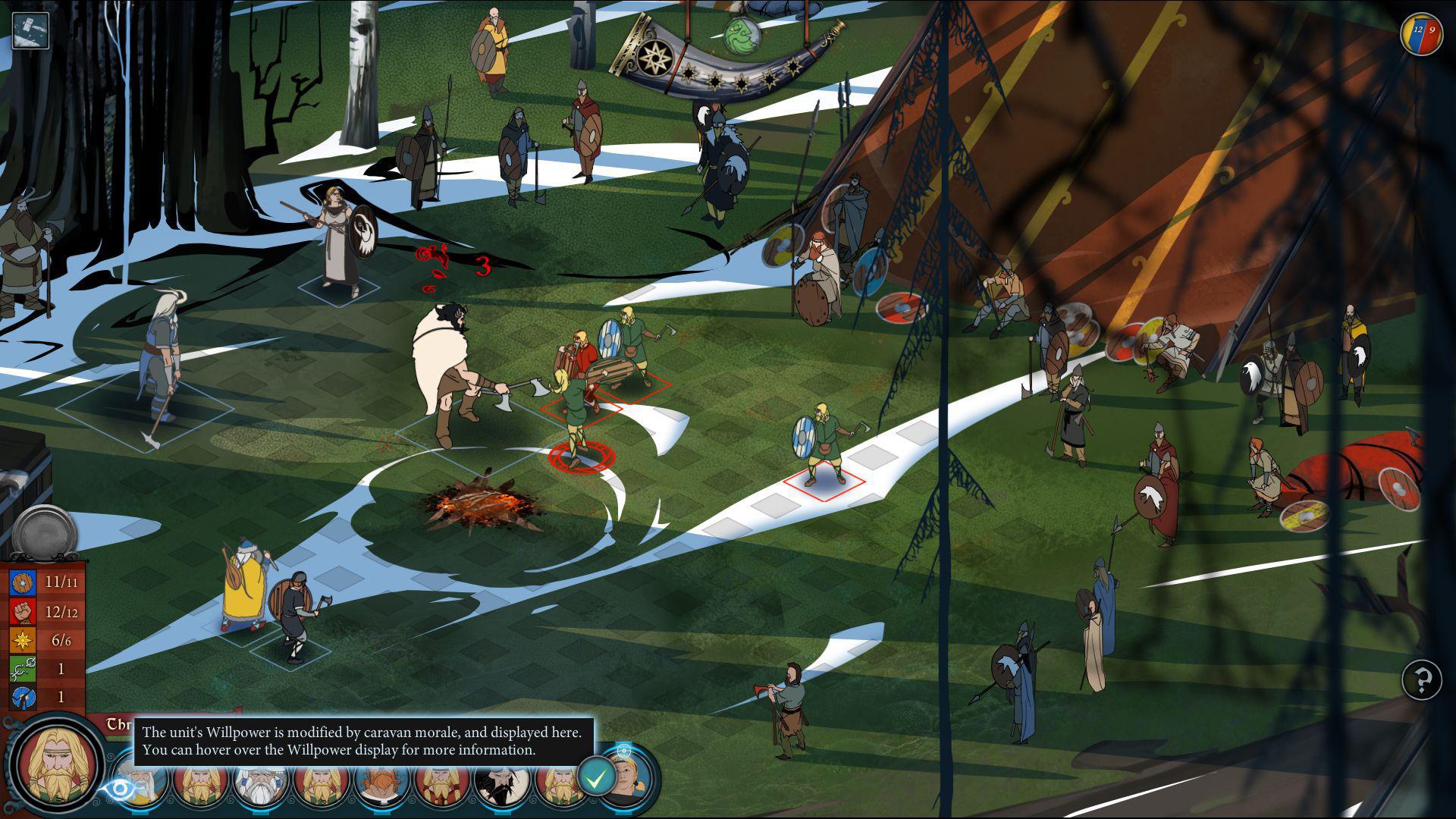Скриншот из игры The Banner Saga 2 - 54