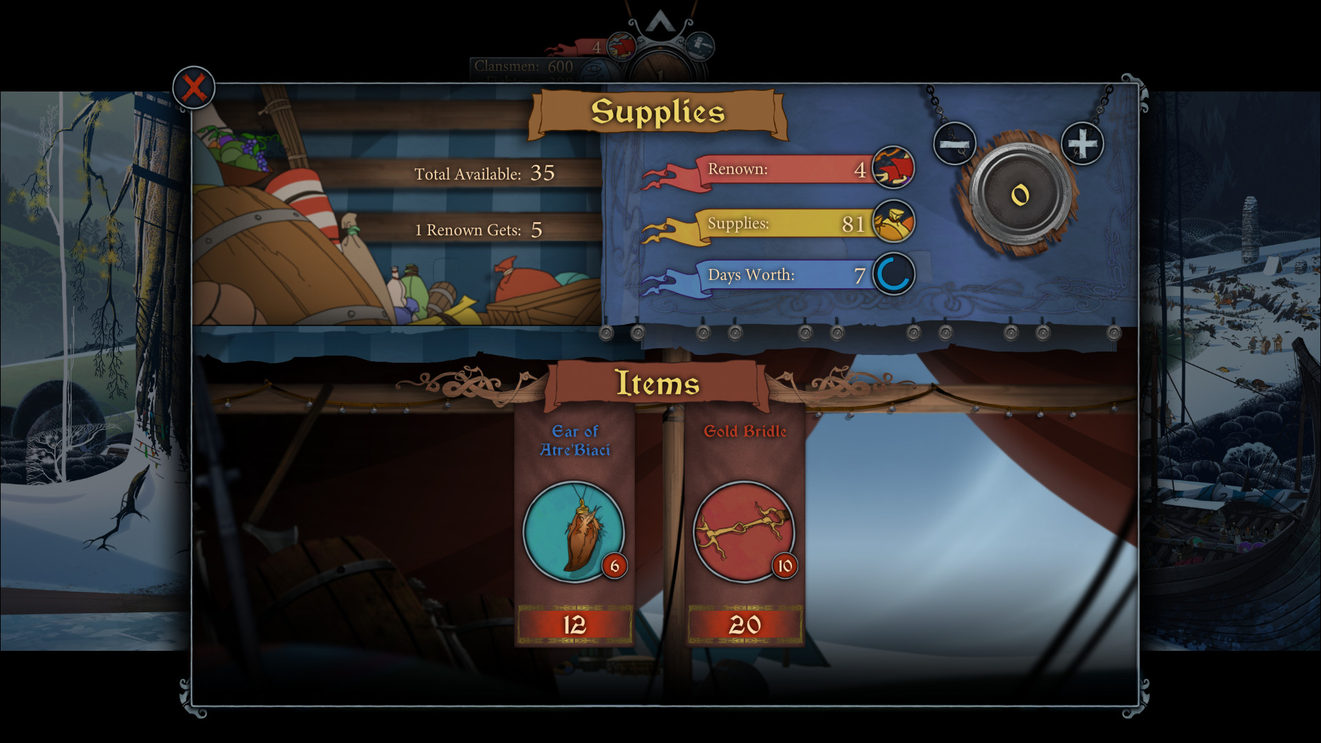Скриншот из игры The Banner Saga 2 - 73