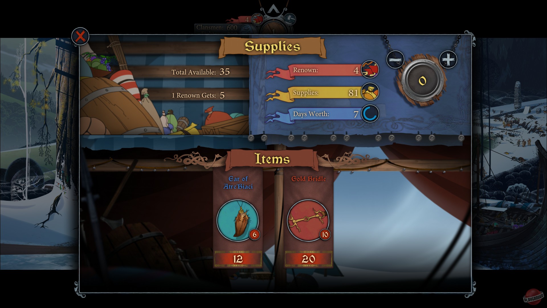 Скриншот из игры The Banner Saga 2 - 55