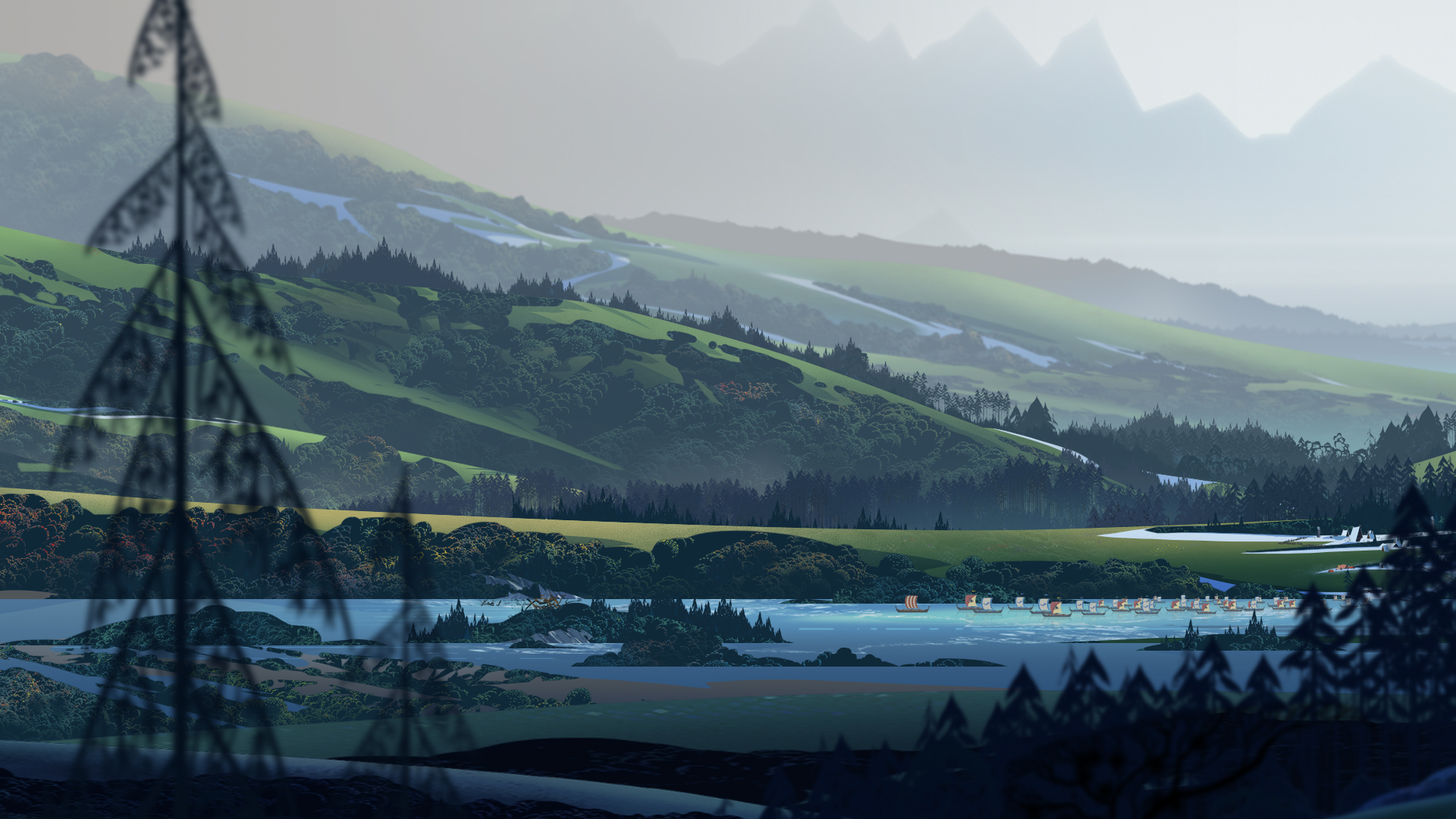 Скриншот из игры The Banner Saga 2 - 84