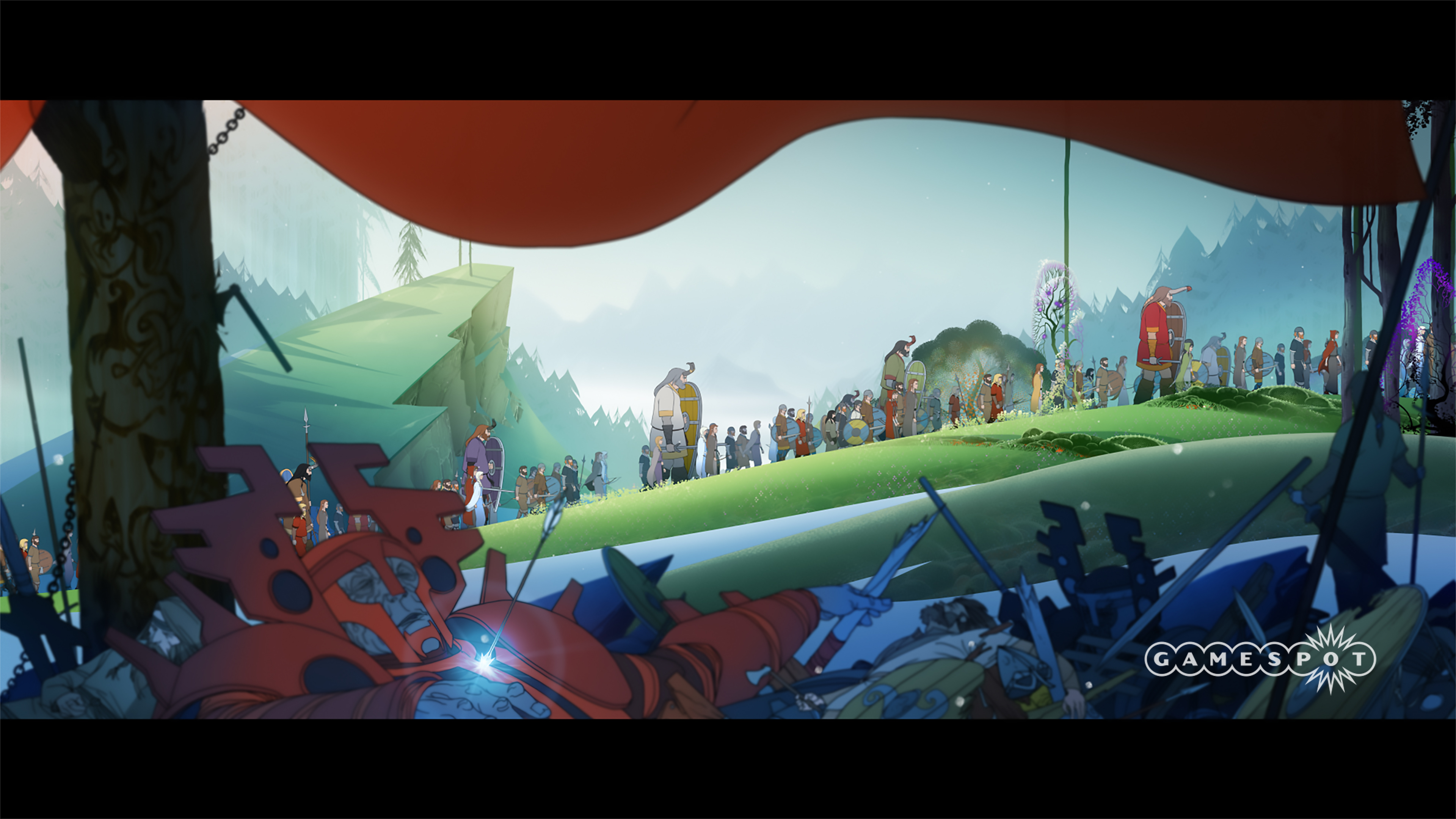Скриншот из игры The Banner Saga 2 - 17