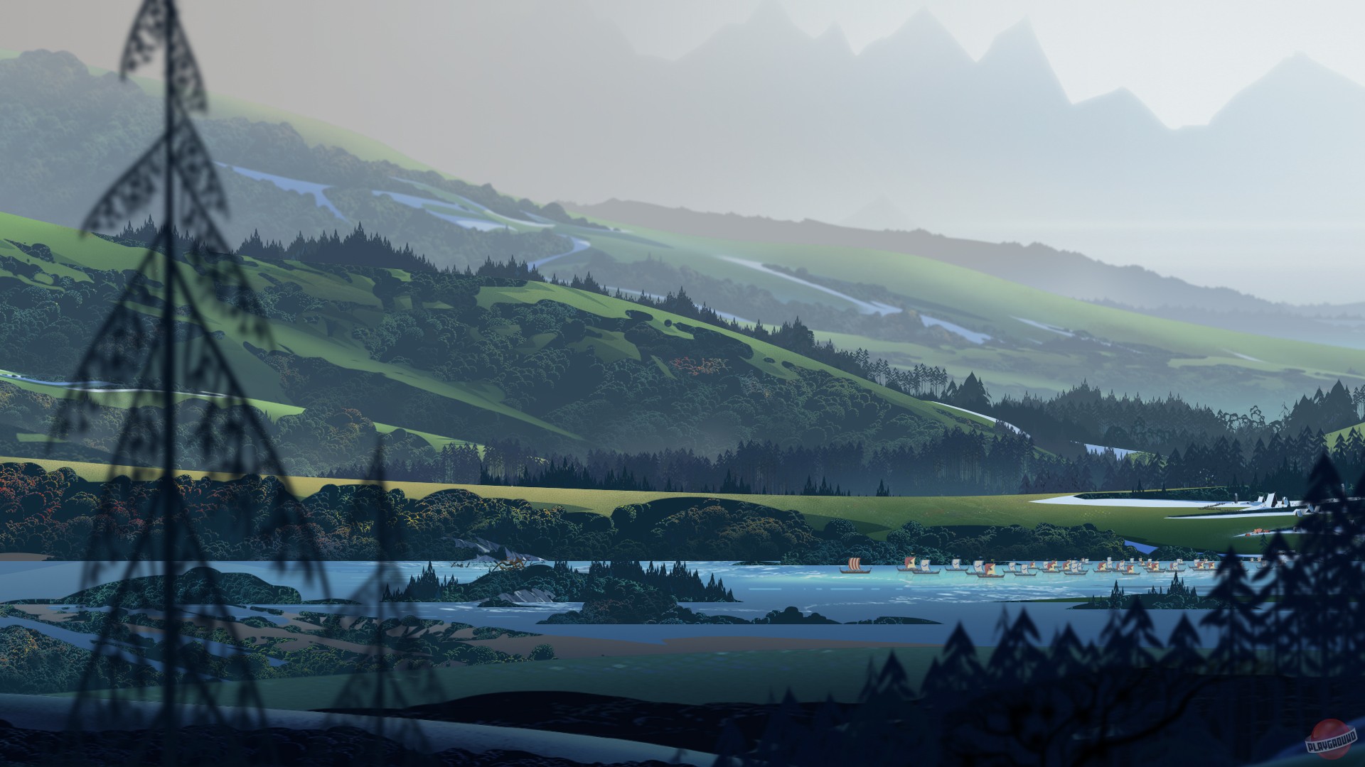 Скриншот из игры The Banner Saga 2 - 19