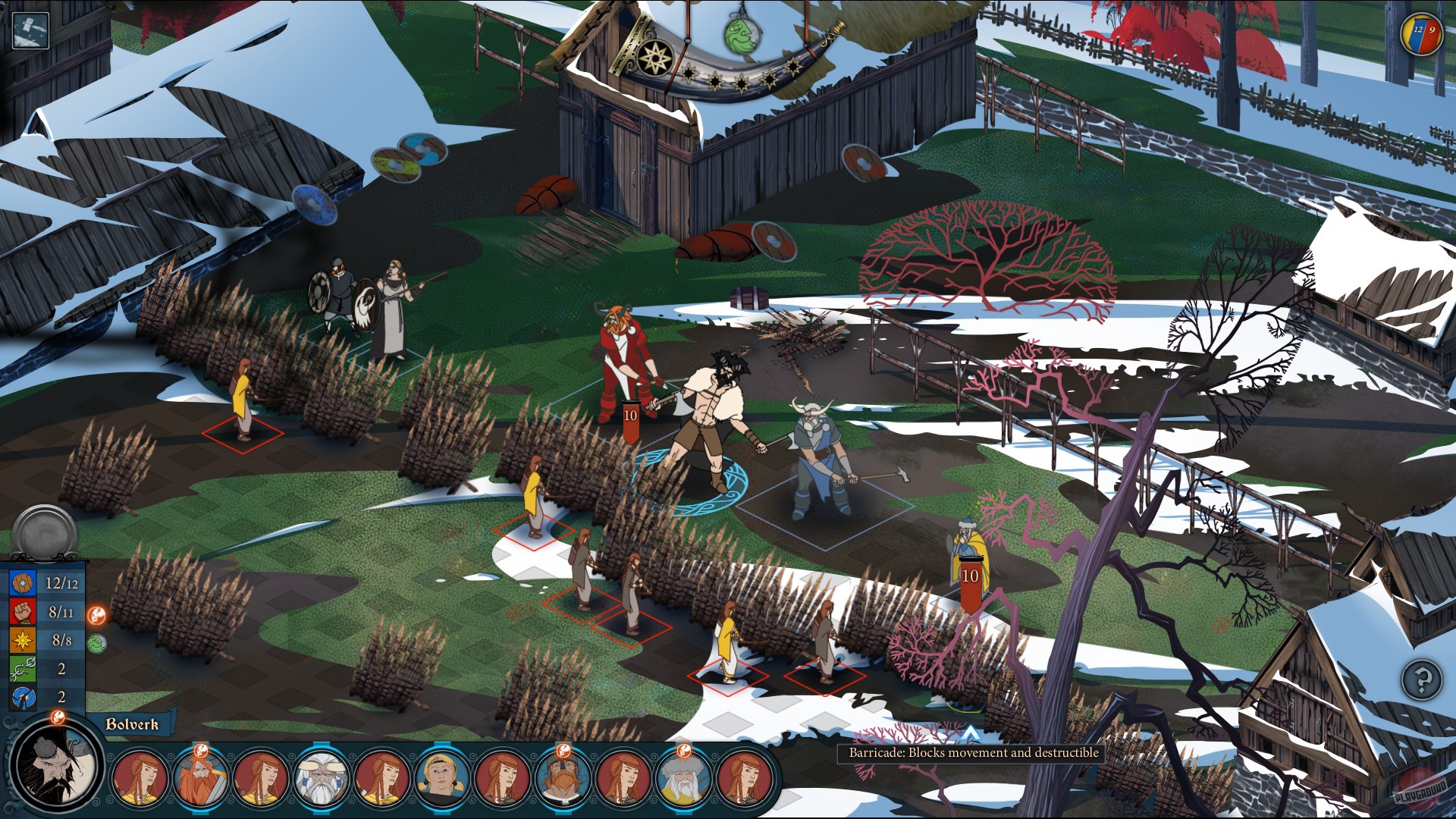 Скриншот из игры The Banner Saga 2 - 23