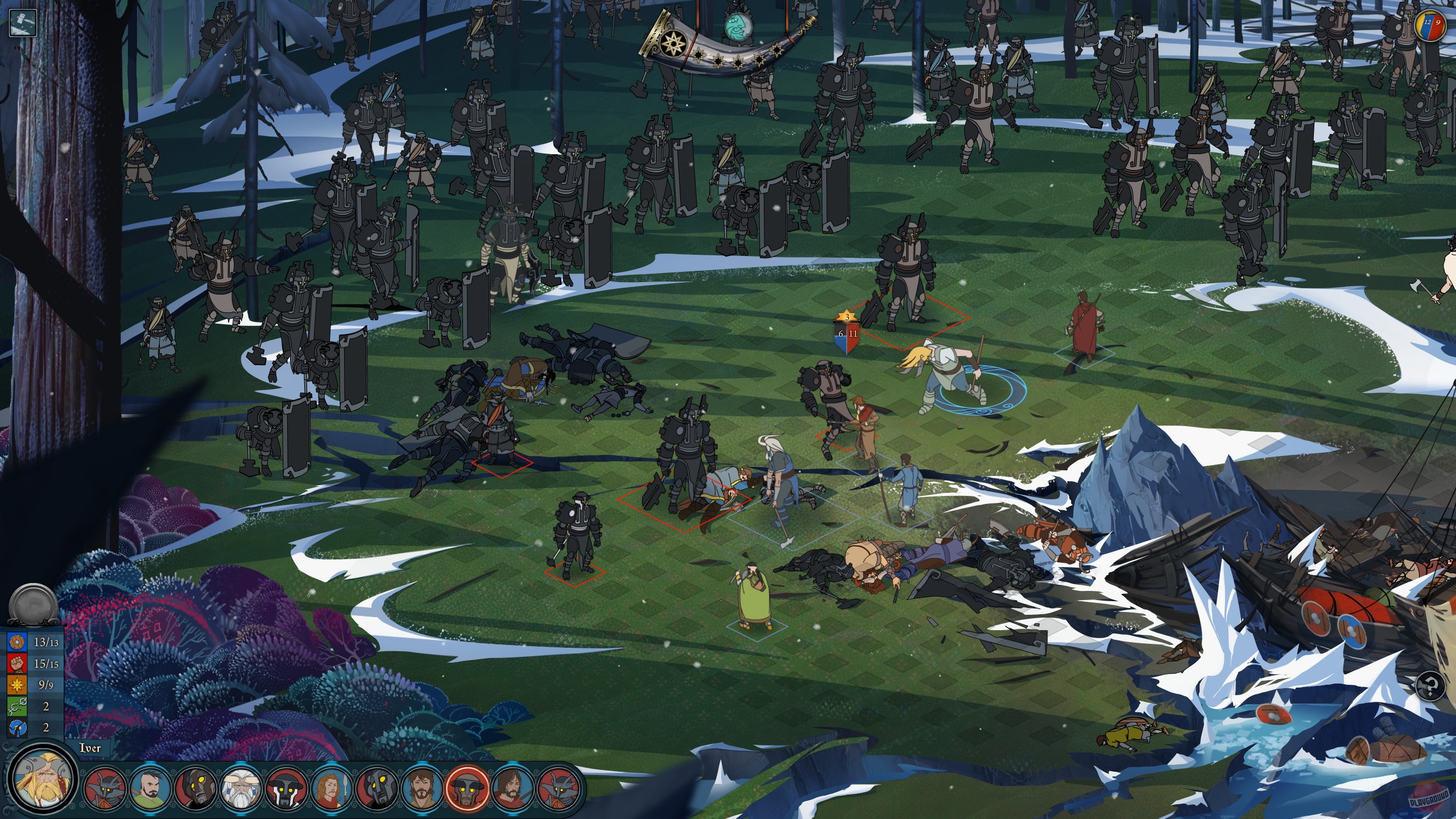 Скриншот из игры The Banner Saga 2 - 49