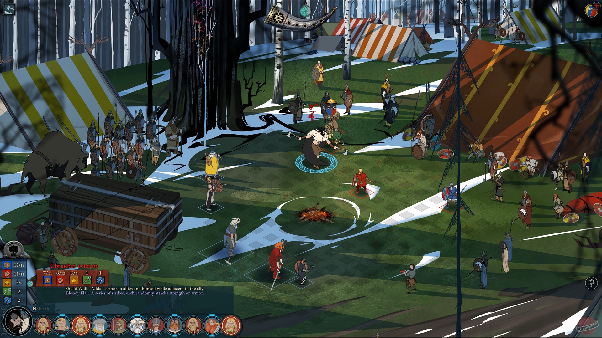 Скриншот из игры The Banner Saga 2 - 46